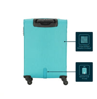 Kamiliant Zaka Small Cabin Suitcase – Lightweight Soft Luggage Spinner