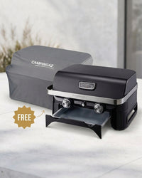 Campingaz Attitude 2100 LX Gas BBQ Grill + FREE Premium BBQ Cover | 2-Burner 5kW Grill