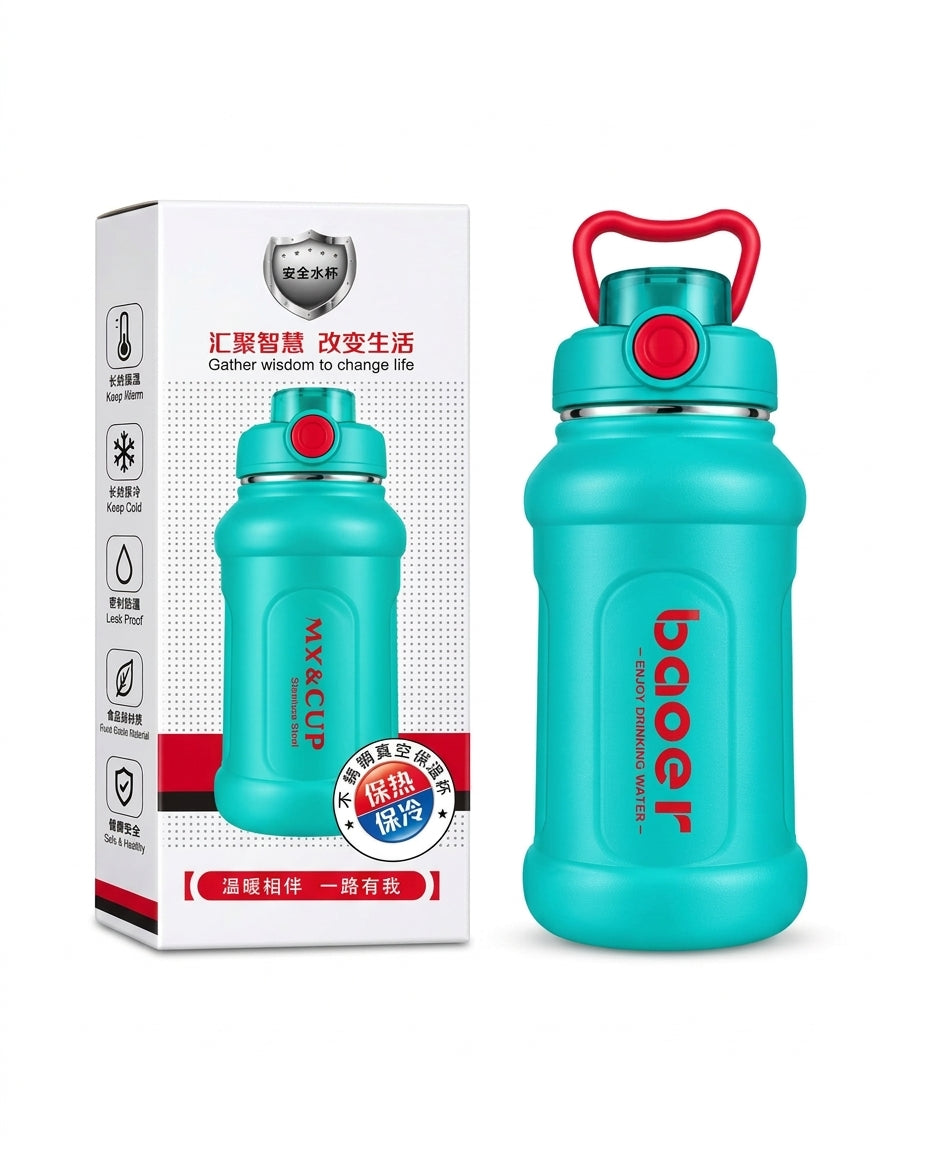 Love Free Hot n Cold Sports Jug – 1000ml Insulated Water Bottle