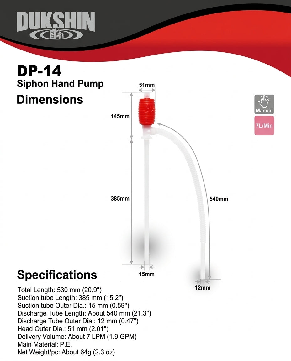 SYPHON PUMP DP-14