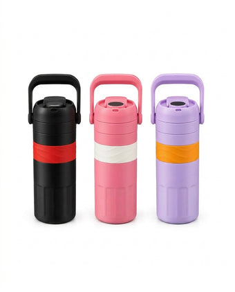 compare product LSYL Hot n Cold Thermal Cup – 800ml Insulated Travel Mug with Handle