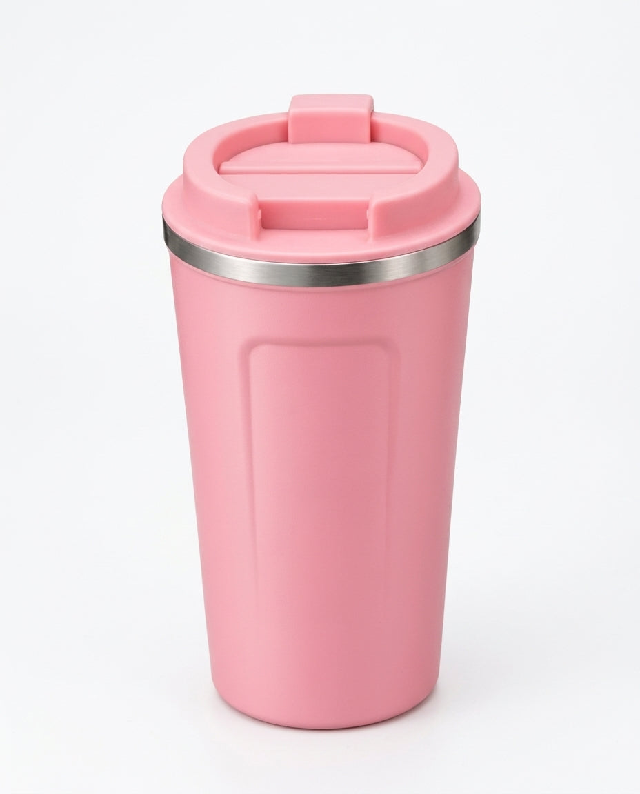 Coffee Mug – 510ml Insulated Travel Tumbler | Spill-Proof Lid