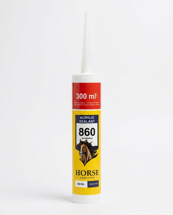compare product Horse 860 Waterproof Acrylic Sealant & Adhesive (300ml)