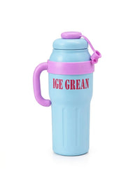 Fashion Minimalist Cup – 1100ml Insulated Tumbler with Straw