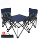 Portable Camping Chair with Mini Side Table - Foldable Outdoor Set