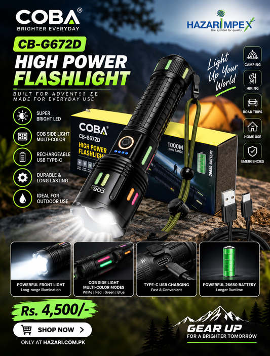 COBA CB-G672D Flashlight