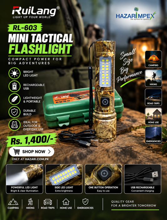 RL-603 Mini Tactical Flashlight