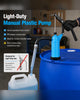 JustWell Plastic Lever Acting Drum Pump – Manual Liquid Transfer Pump