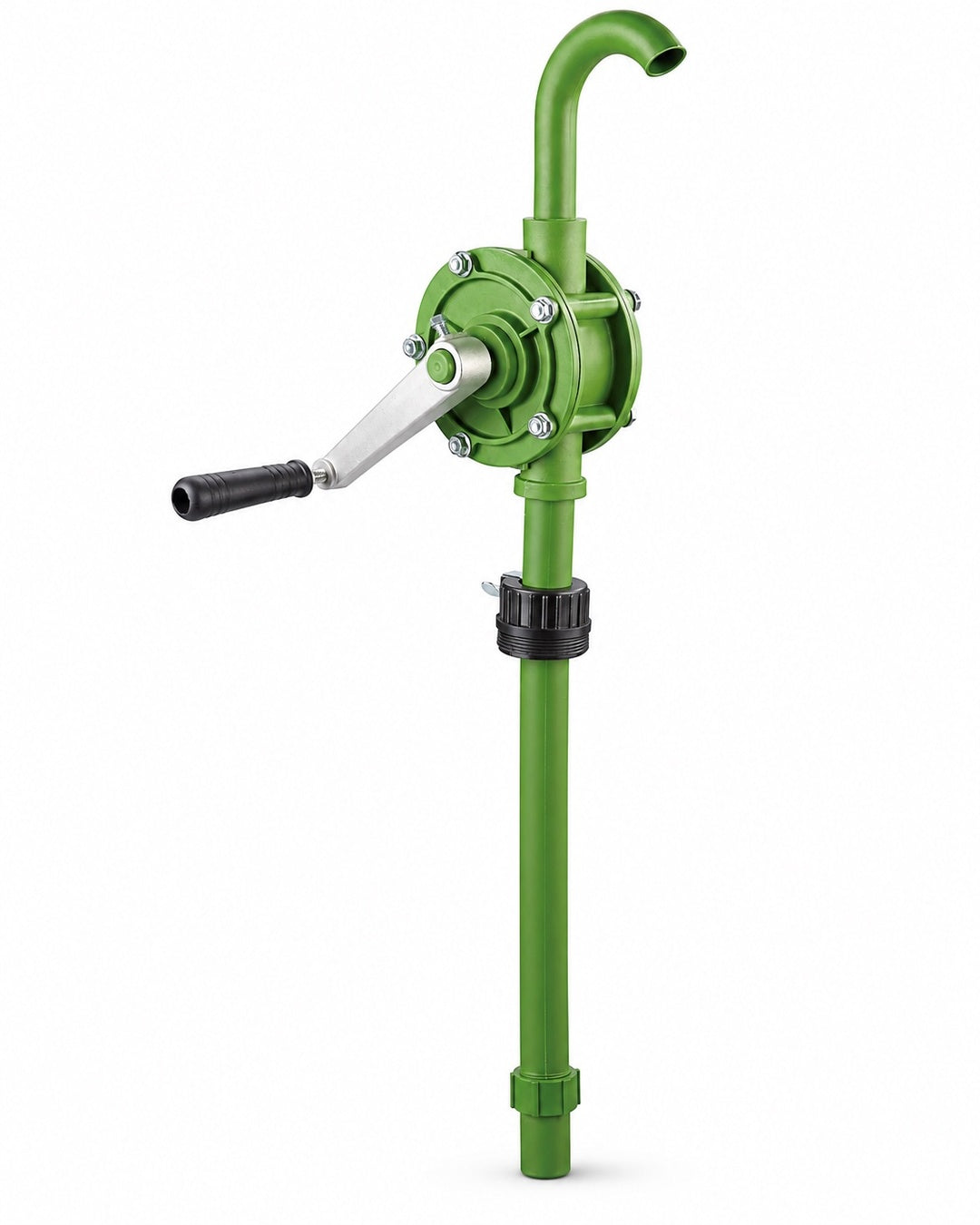 JustWell JW-216 Rotary Drum Pump – Manual Barrel Liquid Transfer Pump