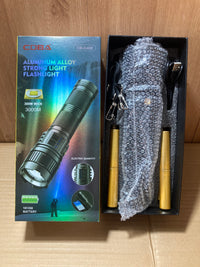 COBA Aluminum Alloy Strong Light Flashlight CB-G400