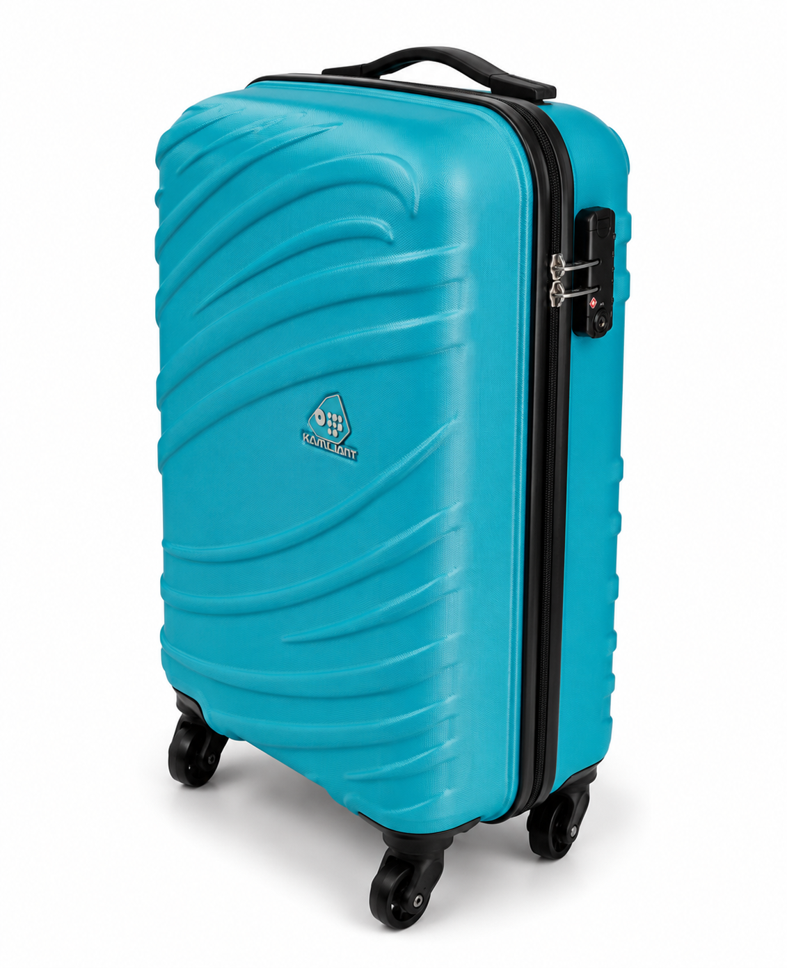 Kamiliant Siklon Small Cabin Suitcase (56cm) – Hard Shell Spinner Luggage