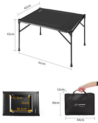 KingCamp Aluminum Alloy BBQ Camping Table KC1911