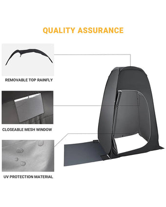 compare product KingCamp Changing Tent Convenience
