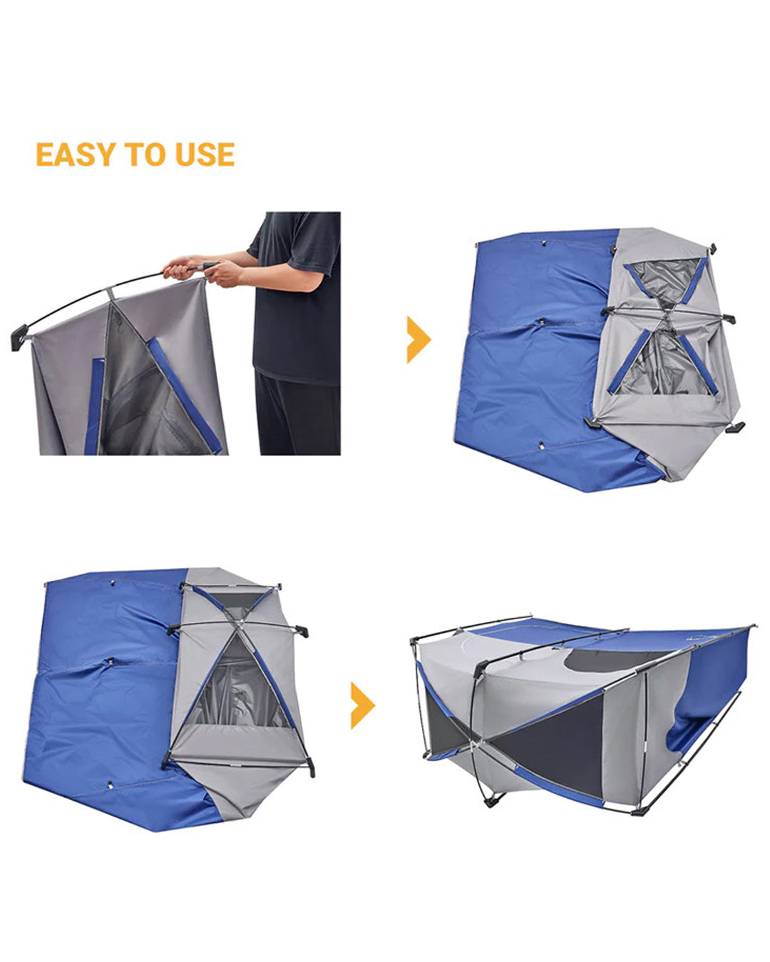 KingCamp Double Shower Tent