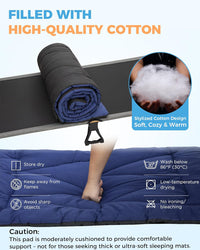 KingCamp KM2108 Soft Cotton Lightweight Camping Sleeping Cot Mat