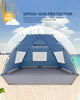 KingCamp Pop Up Tent UPF50+ beach, picnic, garden, camping - Blue KT2108