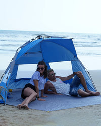 KingCamp Pop Up Tent UPF50+ beach, picnic, garden, camping - Blue KT2108