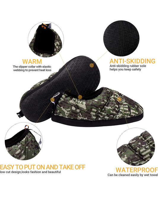 KingCamp Warm Camping Slippers (S, M, L, XL)