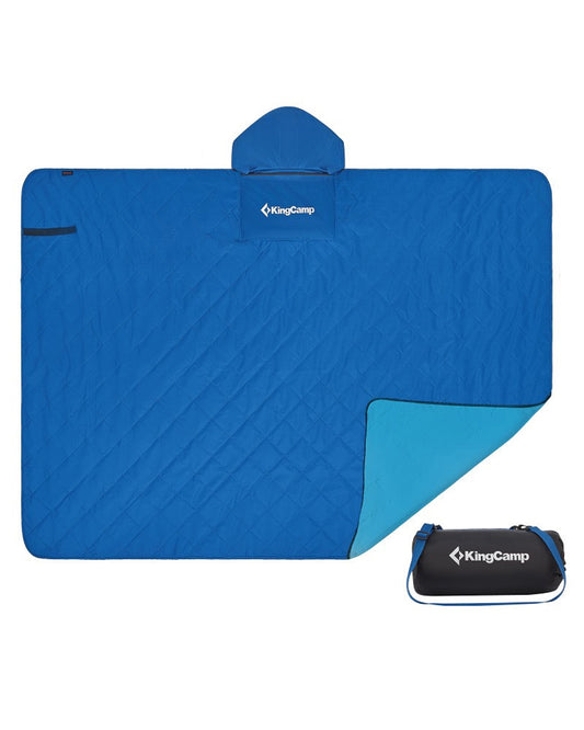 Kingcamp - Multi-Purpose Rain Coat &amp; Blanket Blue