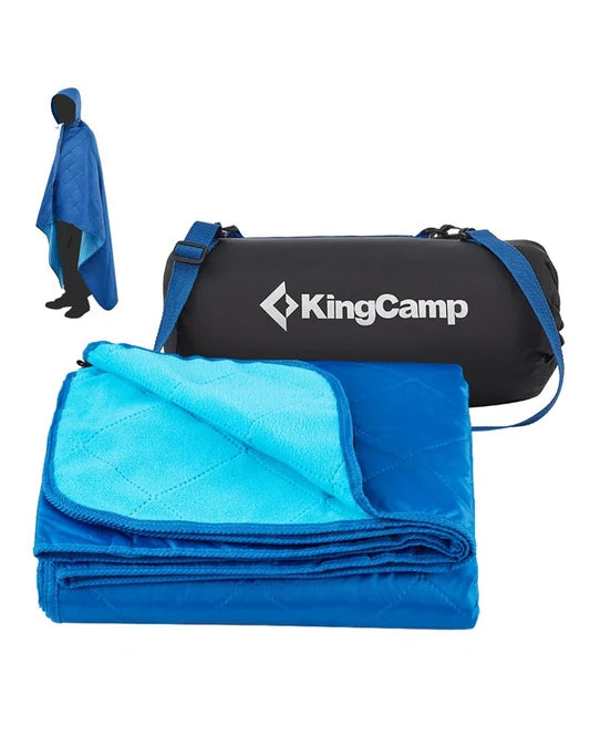 KingCamp – Multi-Purpose Rain Coat & Camp; Blanket Black