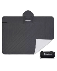 Kingcamp – Multi-Purpose Rain Coat &amp; Blanket Black