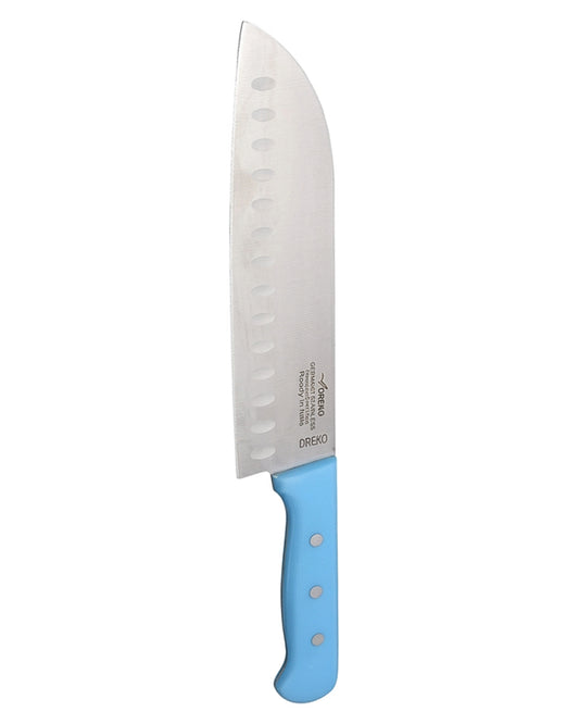 Oreng Santoku Knife - 7" (Sky Blue)