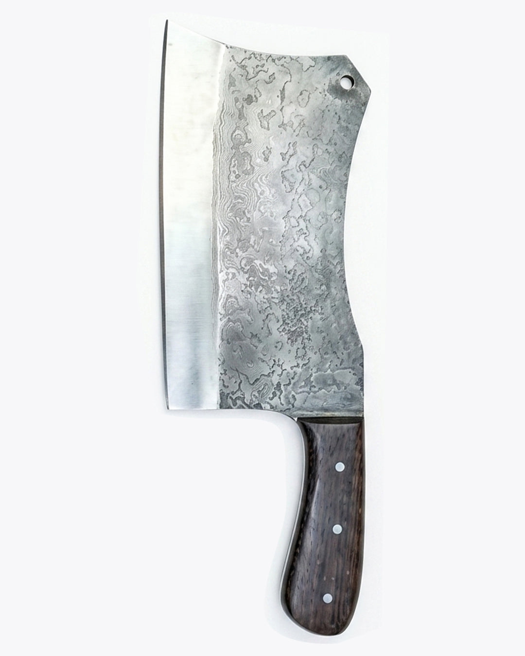 Damascus Pattern Meat Cleaver - 7.5"