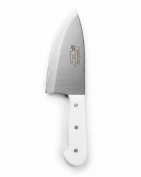 Professional Stainless Steel Utility Knife - White Handle