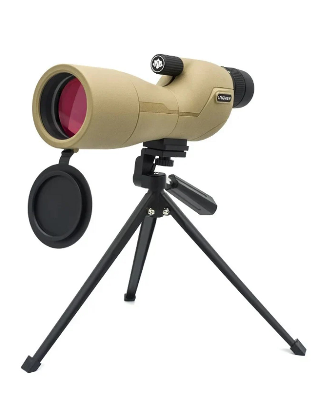 LANDVIEW 25-75x60 Spotting Scope With Mobile Stand & Tripod