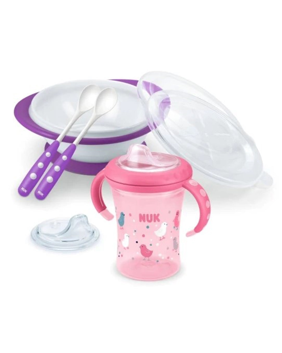 LEARNING EAT SET GIRL (clearance sale )