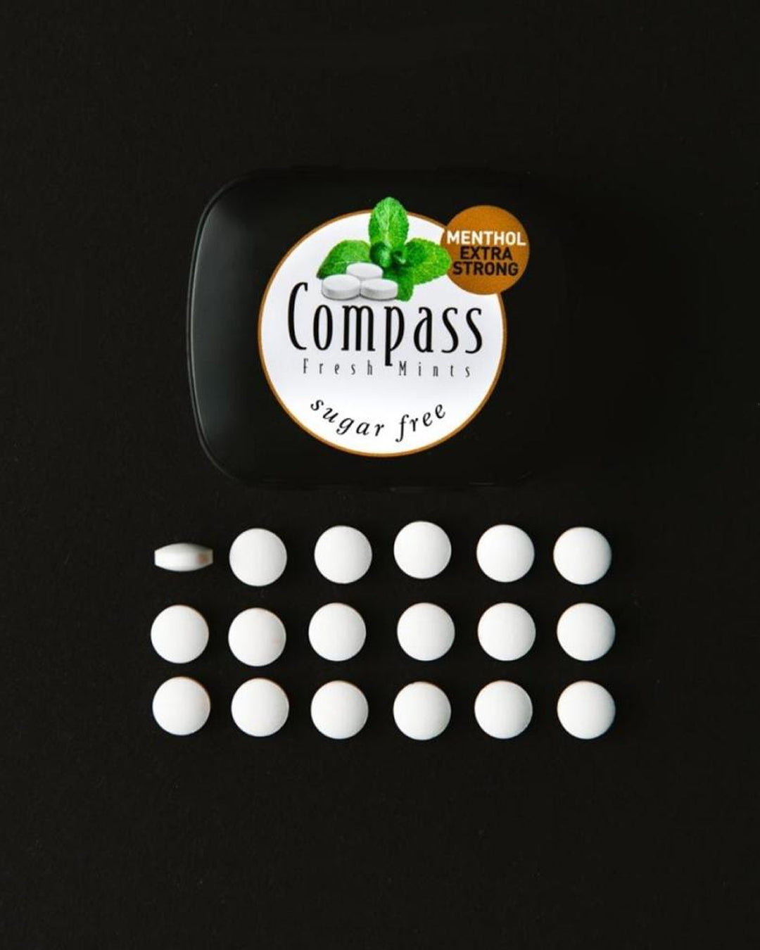 Compass Menthol Extra Strong Sugar-Free Fresh Mints
