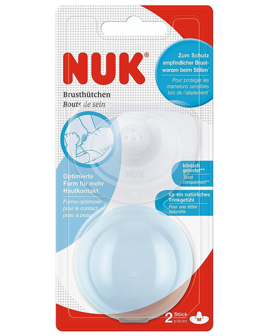 NUK NIPPLE SHIELDS SILICONE (L)
