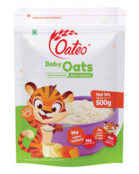Oateo Baby Oats 500 gms Zip Lock Pouch