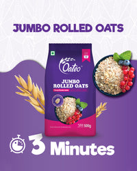 Oateo Rolled Oats 500 gms Pouch