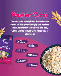 Oateo Rolled Oats 500 gms Pouch