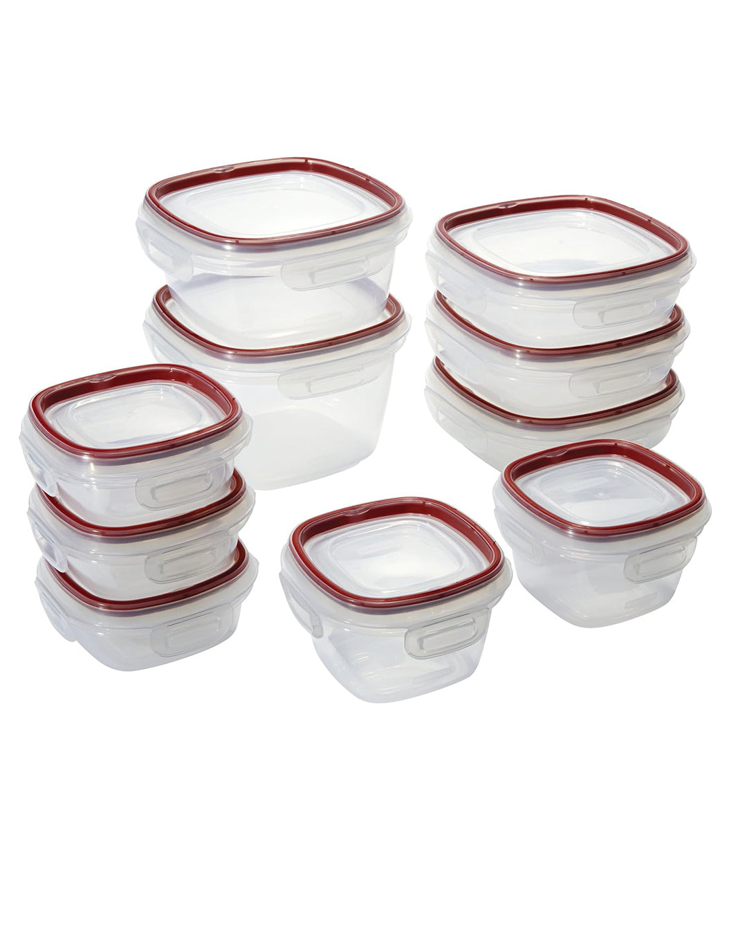 Rubbermaid 12 Piece Lock-Its Food Storage Set