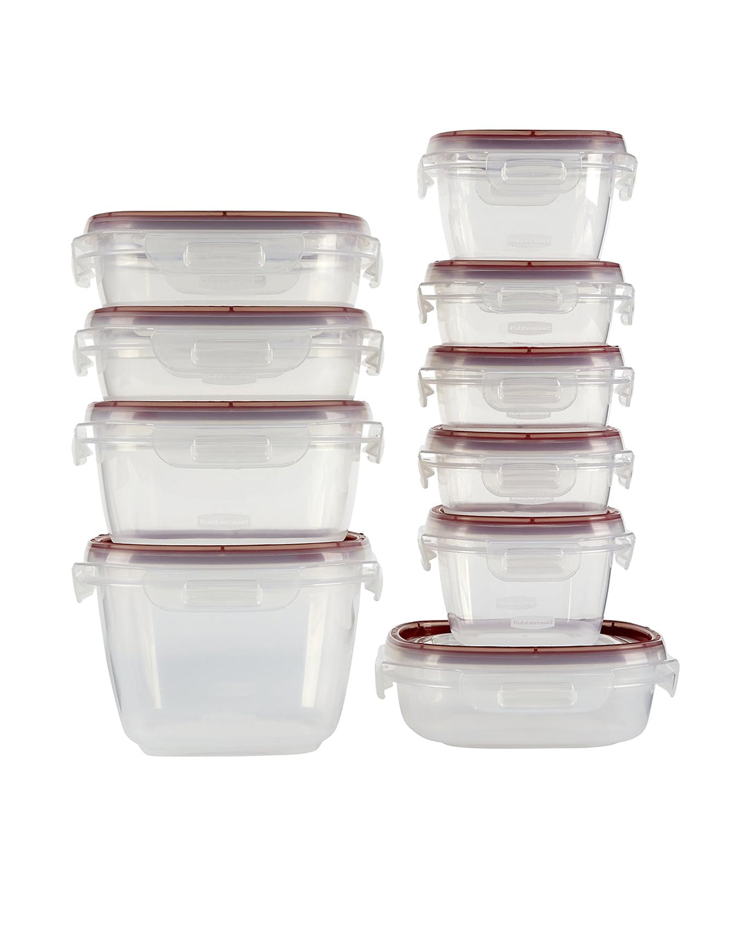 Rubbermaid 12 Piece Lock-Its Food Storage Set