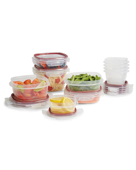 Rubbermaid 20 Pieces Lock-Its Set Food Storage Container