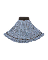 Rubbermaid Commercial Maximizer™ Large Blend Wet Mop, Universal Headband, Blue