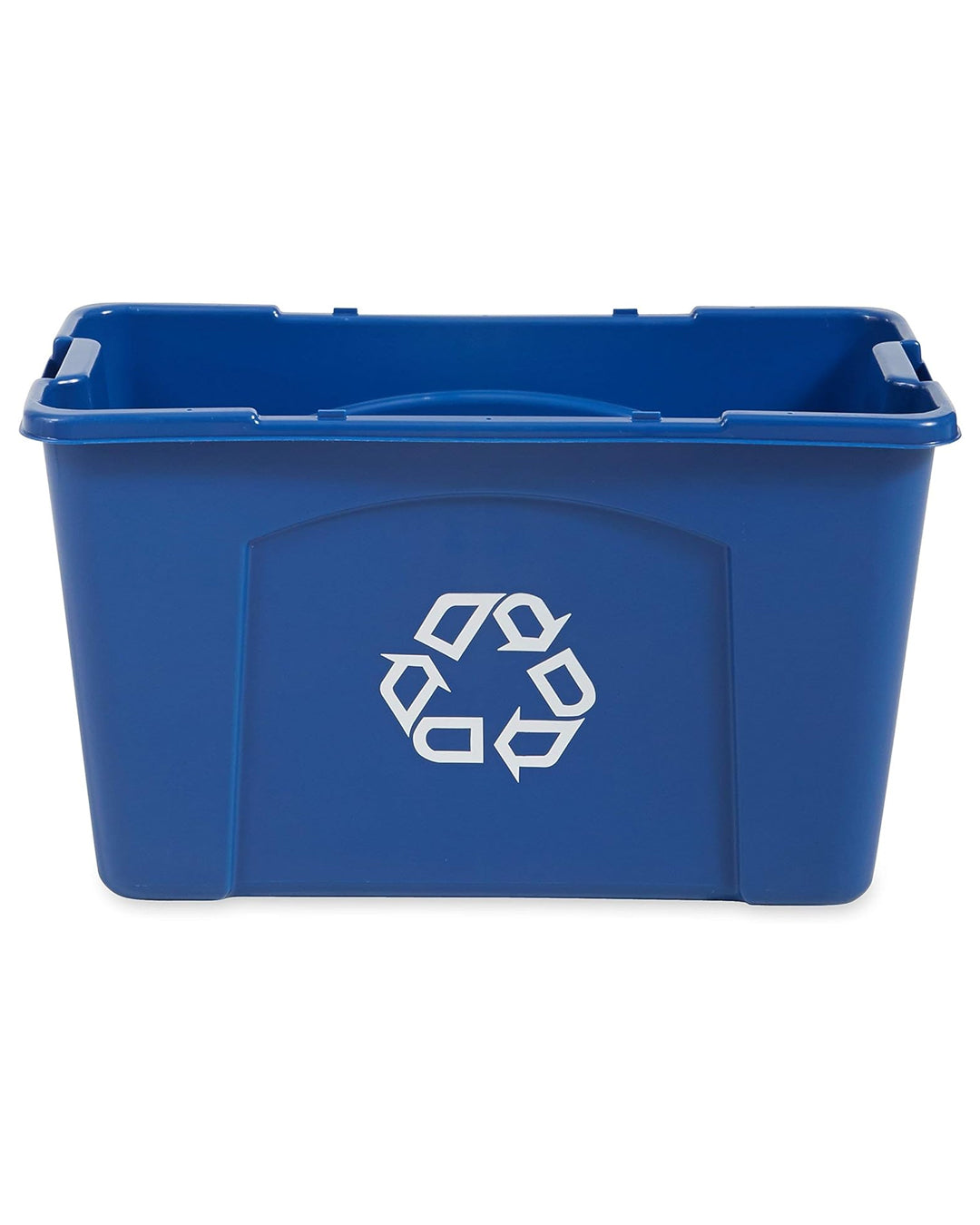Rubbermaid Commercial Recycling Box 18 Gal Blue