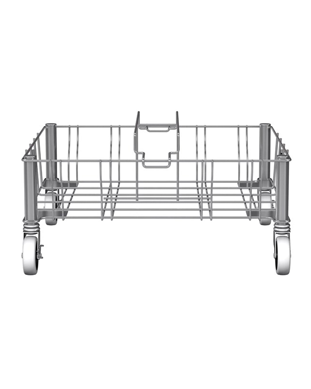 Rubbermaid Commercial Slim Jim® Double Stainless-Steel Dolly
