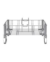 Rubbermaid Commercial Slim Jim® Double Stainless-Steel Dolly
