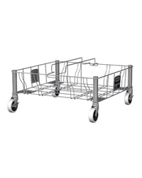 Rubbermaid Commercial Slim Jim® Double Stainless-Steel Dolly