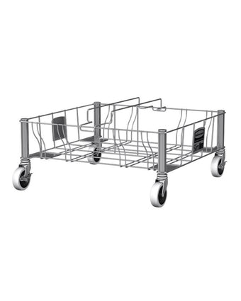 compare product Rubbermaid Commercial Slim Jim® Double Stainless-Steel Dolly