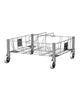 Rubbermaid Commercial Slim Jim® Double Stainless-Steel Dolly