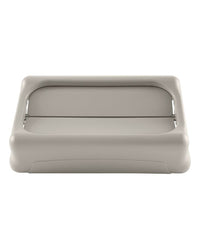 Rubbermaid Commercial Slim Jim® Swing Lid Beige