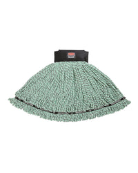 Rubbermaid Commercial Wash & Clean Mop For Maximizer Medium Wet Mop, Green