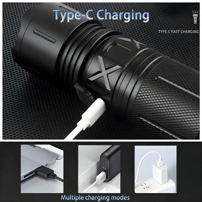 Ruilang RL-W409 P90 Rechargeable Flashlight