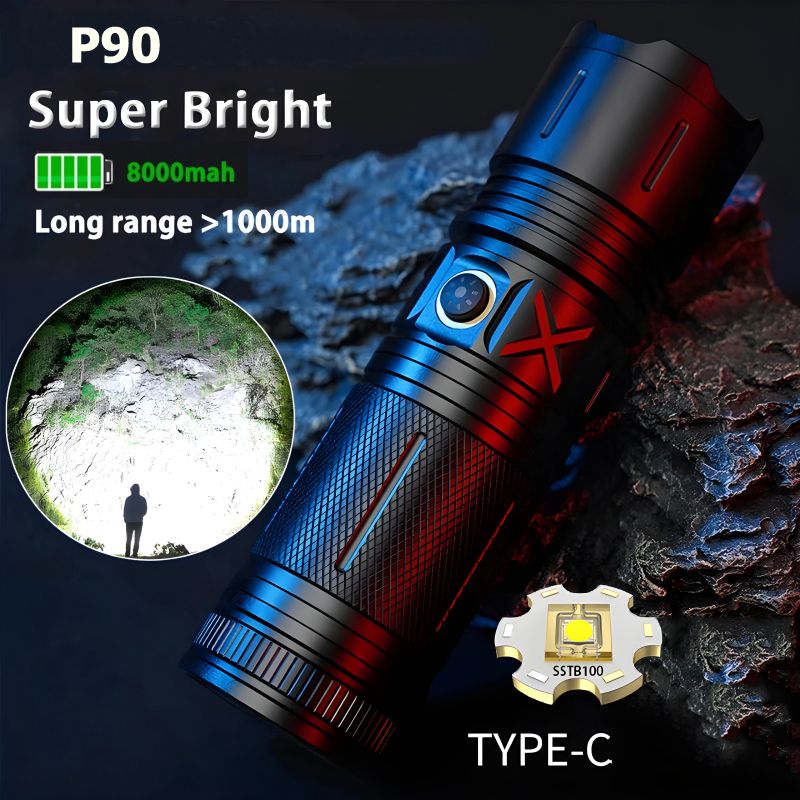 Ruilang RL-W409 P90 Rechargeable Flashlight