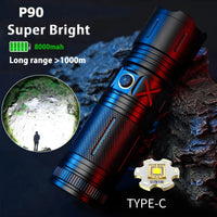 Ruilang RL-W409 P90 Rechargeable Flashlight
